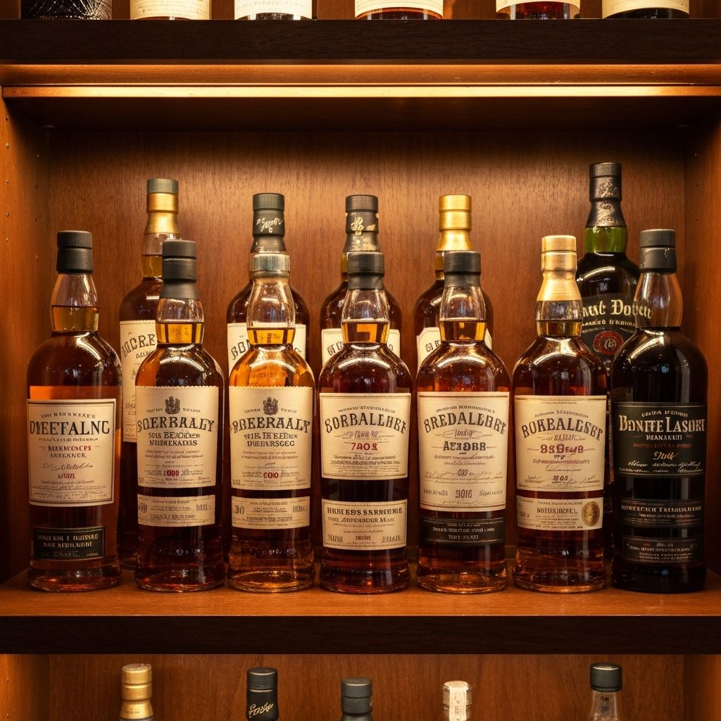 Ekskluzywna kolekcja whisky z różnych destylarnii